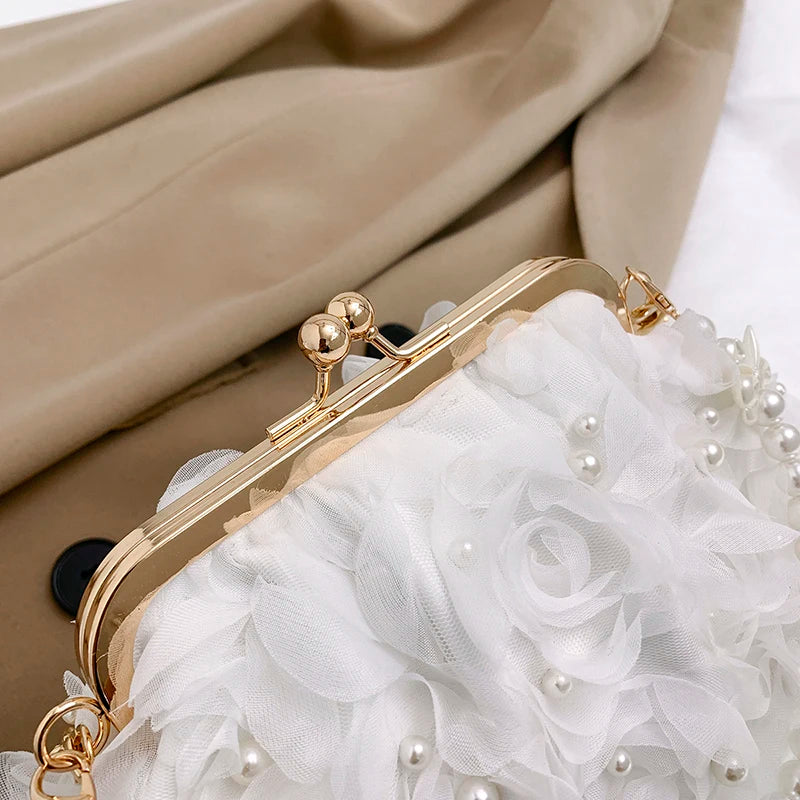 Bolsa de Jantar Elegante de Luxo Florença | Clutch Bags | Cores variadas | Detalhe 30 | Vivièn