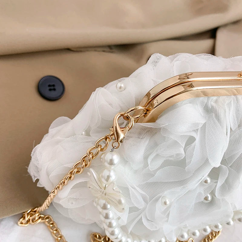 Bolsa de Jantar Elegante de Luxo Florença | Clutch Bags | Cores variadas | Detalhe 32 | Vivièn
