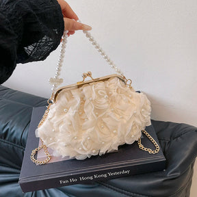 Bolsa de Jantar Elegante de Luxo Florença | Clutch Bags | Cores variadas | Detalhe 40 | Vivièn