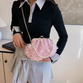 Bolsa de Jantar Elegante de Luxo Florença | Clutch Bags | Cores variadas | Detalhe 6 | Vivièn