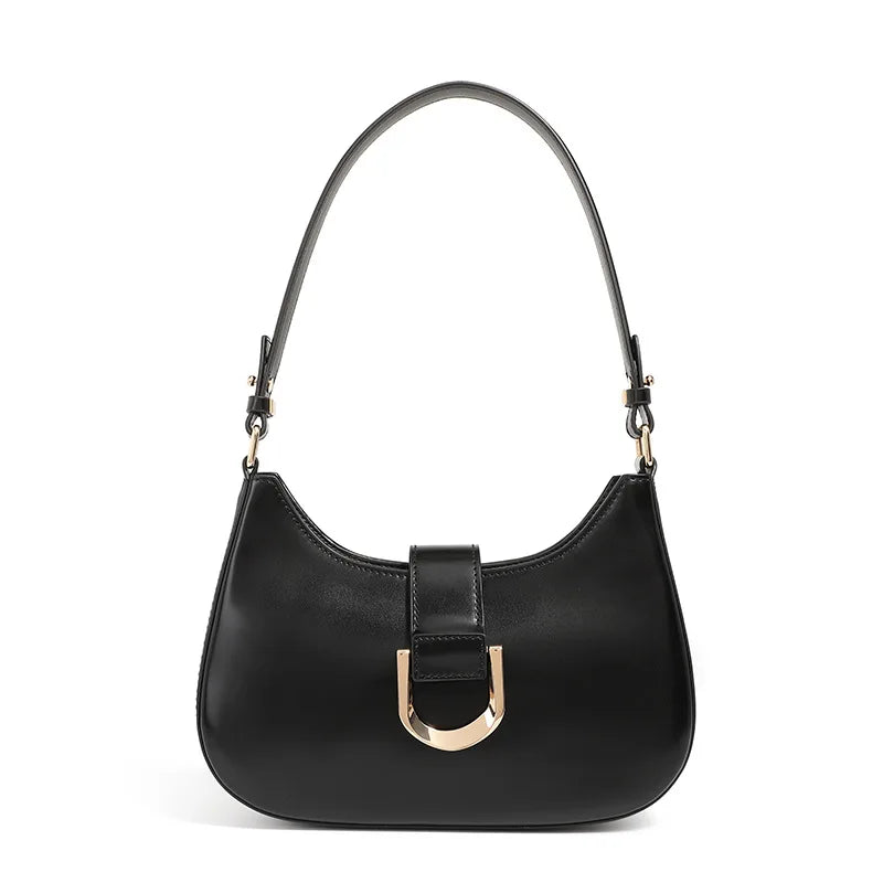 Bolsa de Ombro de Couro Charmosa | Shoulder Bags | Cores variadas | Vivièn