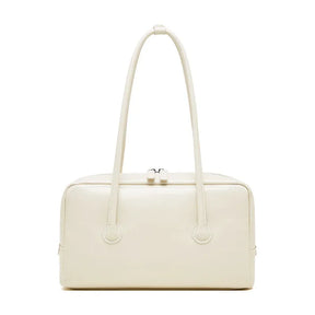 Bolsa de Ombro de Couro Genuíno Boston | Shoulder Bags | Cores variadas | Detalhe 8 | Vivièn