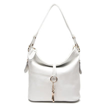 Bolsa de Ombro de Couro Genuíno Camille | Shoulder Bags | Cores variadas | Detalhe 7 | Vivièn