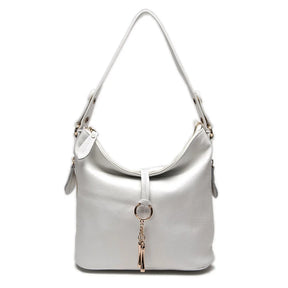 Bolsa de Ombro de Couro Genuíno Camille | Shoulder Bags | Cores variadas | Detalhe 9 | Vivièn