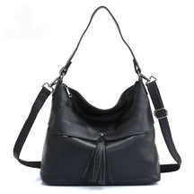 Bolsa de Ombro de Couro Genuíno Delphine | Bucket Bags | Cores variadas | Detalhe 9 | Vivièn