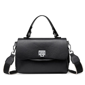 Bolsa de Ombro de Couro Genuíno Isla | Cross Body Bags | Cores variadas | Detalhe 6 | Vivièn