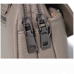 Bolsa de Ombro de Couro Genuíno Juliette | Cross Body Bags | Cores variadas | Detalhe 6 | Vivièn