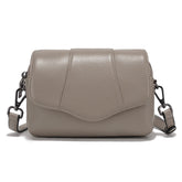 Bolsa de Ombro de Couro Genuíno Juliette | Cross Body Bags | Cores variadas | Detalhe 7 | Vivièn