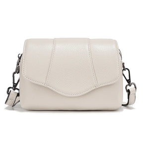 Bolsa de Ombro de Couro Genuíno Juliette | Cross Body Bags | Cores variadas | Detalhe 8 | Vivièn