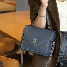 Bolsa de Ombro de Couro Genuíno Kyoto | Shoulder Bags | Cores variadas | Detalhe 20 | Vivièn