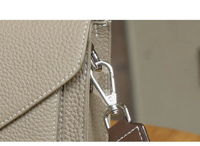 Bolsa de Ombro de Couro Genuíno Kyoto | Shoulder Bags | Cores variadas | Detalhe 9 | Vivièn