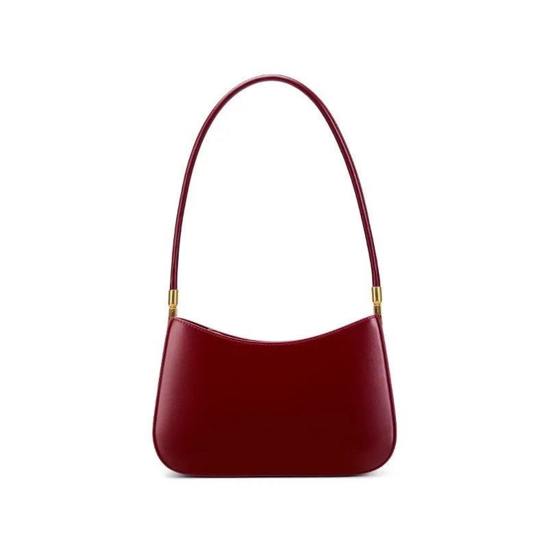 Bolsa de Ombro de Couro Rubis | Shoulder Bags | Cores variadas | Vivièn
