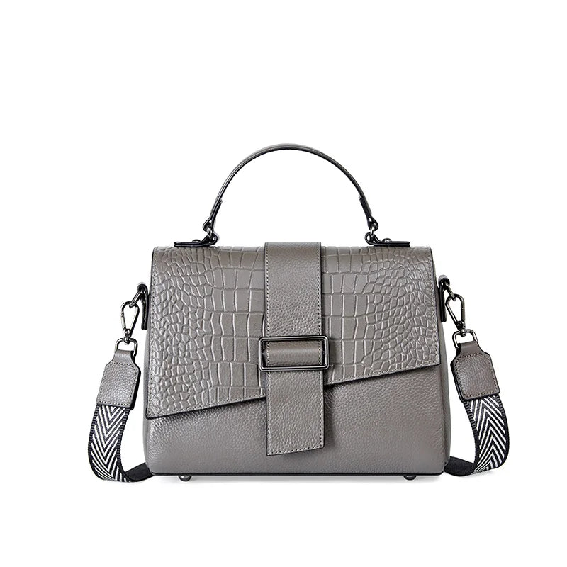 Bolsa de Ombro de Couro Vintage | Shoulder Bags | Cores variadas | Detalhe 33 | Vivièn