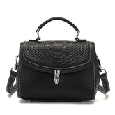 Bolsa de Ombro e Transversal de Couro Croco | Shoulder Bags | Cores variadas | Detalhe 13 | Vivièn