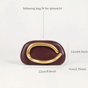 Bolsa Feminina de Acrílico Munique | Clutch Bags | Cores variadas | Detalhe 12 | Vivièn