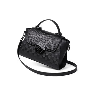 Bolsa Feminina de Couro Dublin | Shoulder Bags | Preto | Costas | Vivièn