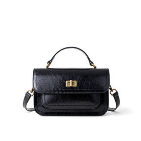 Bolsa Feminina de Couro Genuíno Barcelona | Cross Body Bags | Cores variadas | Detalhe 7 | Vivièn