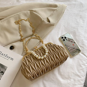 Bolsa Feminina de Couro PU Luxo Veneza | Clutch Bags | Cores variadas | Detalhe 23 | Vivièn