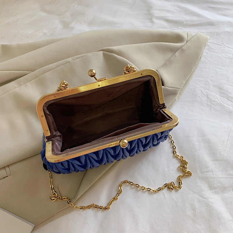 Bolsa Feminina de Couro PU Luxo Veneza | Clutch Bags | Cores variadas | Detalhe 27 | Vivièn