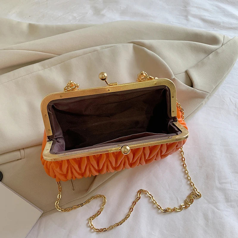 Bolsa Feminina de Couro PU Luxo Veneza | Clutch Bags | Cores variadas | Detalhe 28 | Vivièn