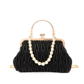 Bolsa Feminina de Couro PU Luxo Veneza | Clutch Bags | Cores variadas | Detalhe 50 | Vivièn