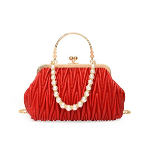 Bolsa Feminina de Couro PU Luxo Veneza | Clutch Bags | Cores variadas | Detalhe 52 | Vivièn