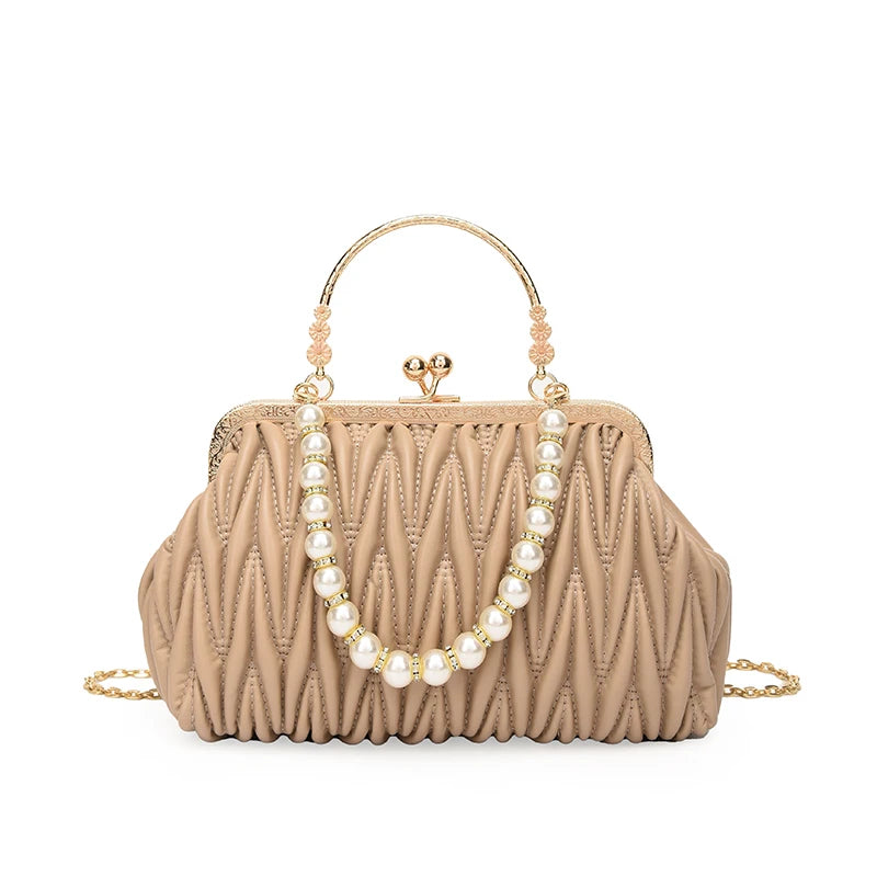 Bolsa Feminina de Couro PU Luxo Veneza | Clutch Bags | Cores variadas | Detalhe 55 | Vivièn