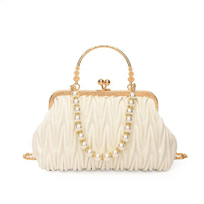 Bolsa Feminina de Couro PU Luxo Veneza | Clutch Bags | Cores variadas | Detalhe 56 | Vivièn
