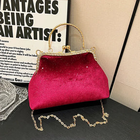 Bolsa Feminina Retro Genebra | Clutch Bags | Cores variadas | Costas | Vivièn