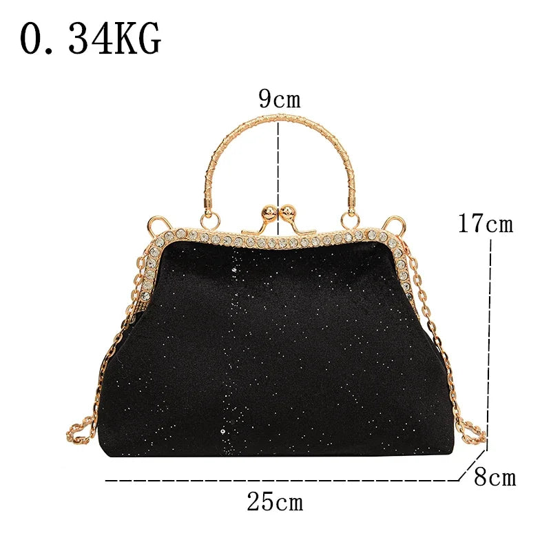 Bolsa Feminina Retro Genebra | Clutch Bags | Cores variadas | Detalhe 1 | Vivièn