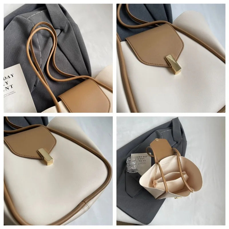 Bolsa Feminina Tote Milano | Bucket Bags | Cores variadas | Detalhe 2 | Vivièn
