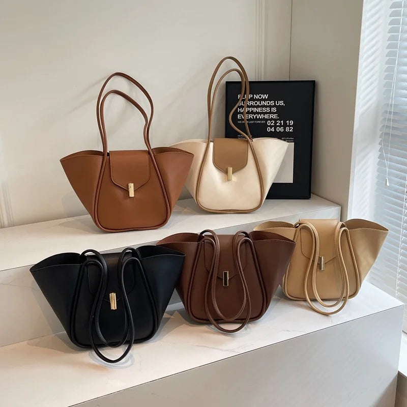 Bolsa Feminina Tote Milano | Bucket Bags | Cores variadas | Detalhe 3 | Vivièn