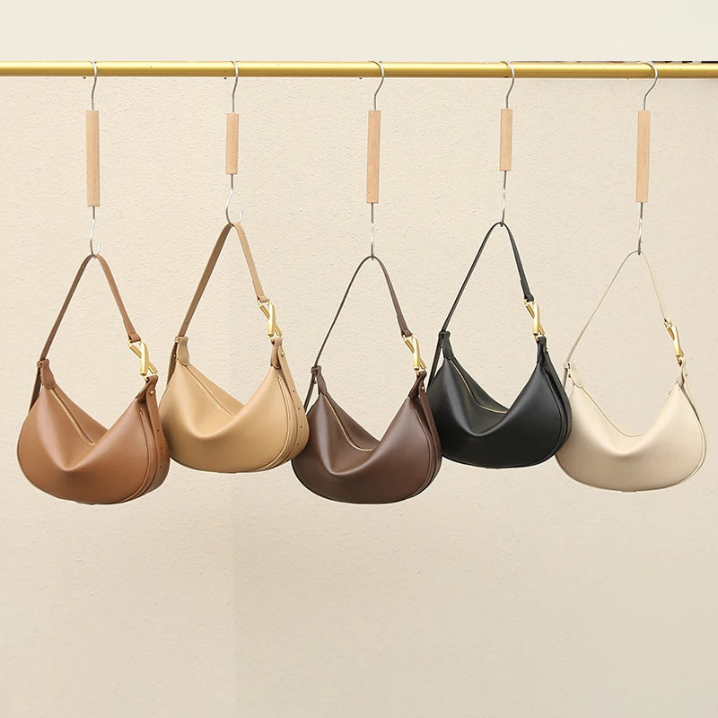 Bolsa Hobo de Couro Madri | Shoulder Bags | Cores variadas | Detalhe 4 | Vivièn