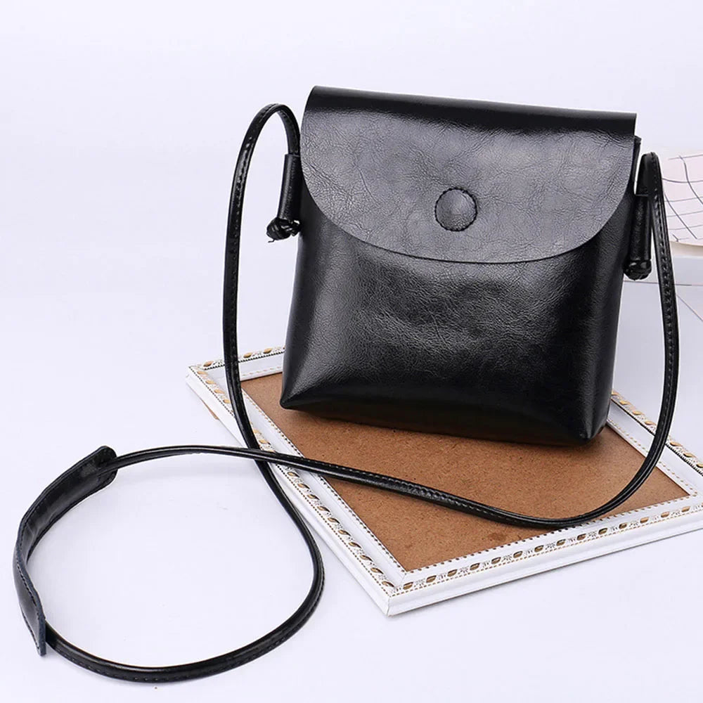 Bolsa Pequena Transversal de Couro Wallet | Cross Body Bags | Cores variadas | Detalhe 4 | Vivièn