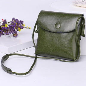 Bolsa Pequena Transversal de Couro Wallet | Cross Body Bags | Cores variadas | Detalhe 6 | Vivièn
