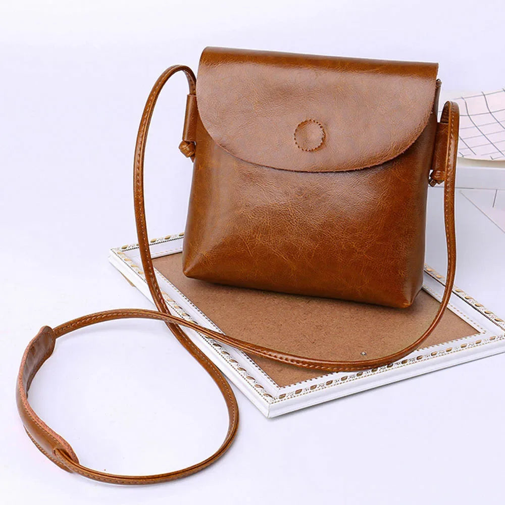 Bolsa Pequena Transversal de Couro Wallet | Cross Body Bags | Cores variadas | Vivièn