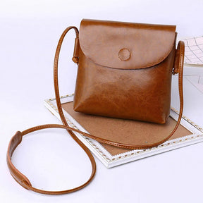 Bolsa Pequena Transversal de Couro Wallet | Cross Body Bags | Cores variadas | Vivièn