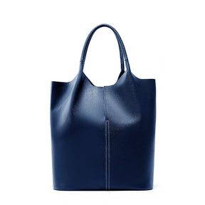 Bolsa Tote de Couro Genuíno Amélie | Bucket Bags | Cores variadas | Detalhe 14 | Vivièn