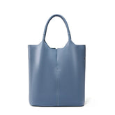 Bolsa Tote de Couro Genuíno Amélie | Bucket Bags | Cores variadas | Vivièn