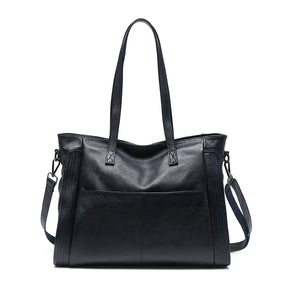 Bolsa Tote de Couro Genuíno Château | Bucket Bags | Cores variadas | Detalhe 11 | Vivièn