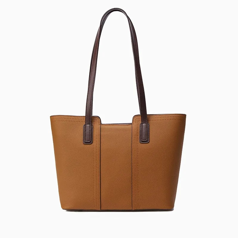 Bolsa Tote de Couro Genuíno Estella | Bucket Bags | Cores variadas | Detalhe 10 | Vivièn
