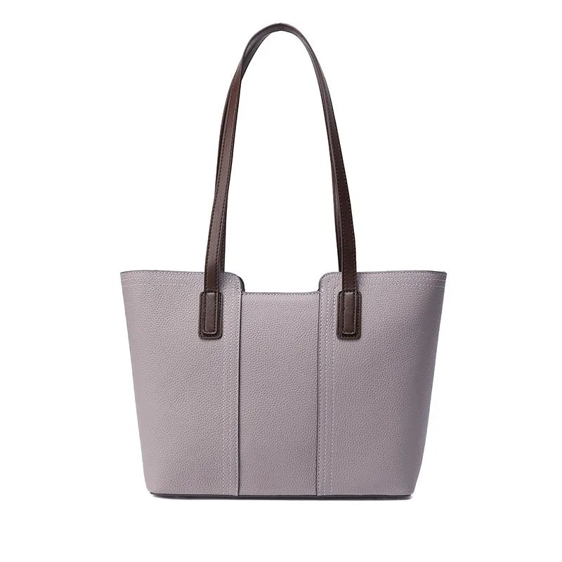 Bolsa Tote de Couro Genuíno Estella | Bucket Bags | Cores variadas | Detalhe 12 | Vivièn