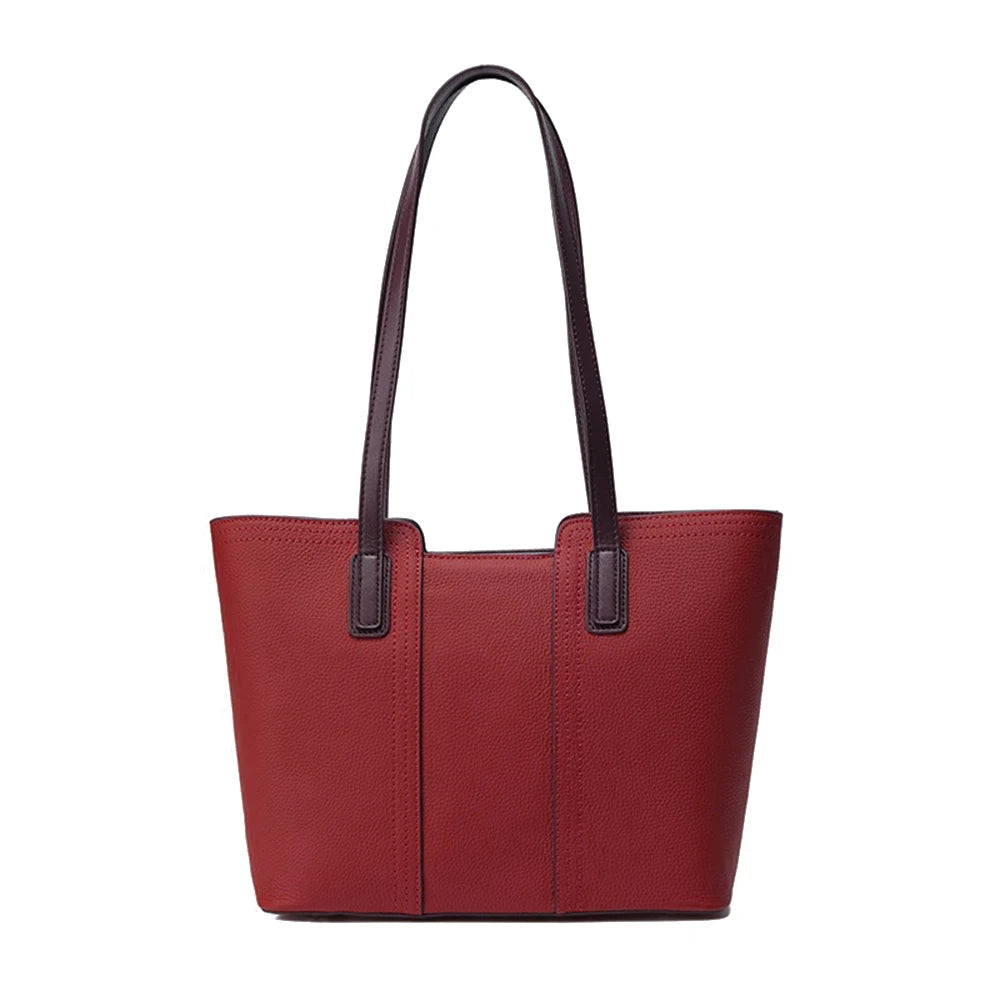 Bolsa Tote de Couro Genuíno Estella | Bucket Bags | Cores variadas | Detalhe 16 | Vivièn