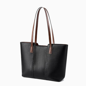 Bolsa Tote de Couro Genuíno Estella | Bucket Bags | Cores variadas | Detalhe 8 | Vivièn