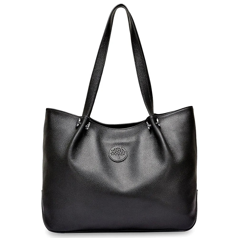 Bolsa Tote de Couro Genuíno Helena | Bucket Bags | Cores variadas | Detalhe 12 | Vivièn