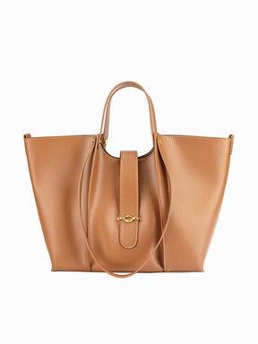 Bolsa Tote de Couro Genuíno Luciana | Bucket Bags | Cores variadas | Vivièn