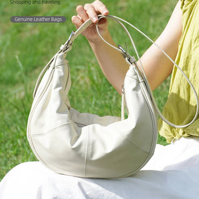 Bolsa Tote de Couro Genuíno Siena | Shoulder Bags | Cores variadas | Detalhe 1 | Vivièn