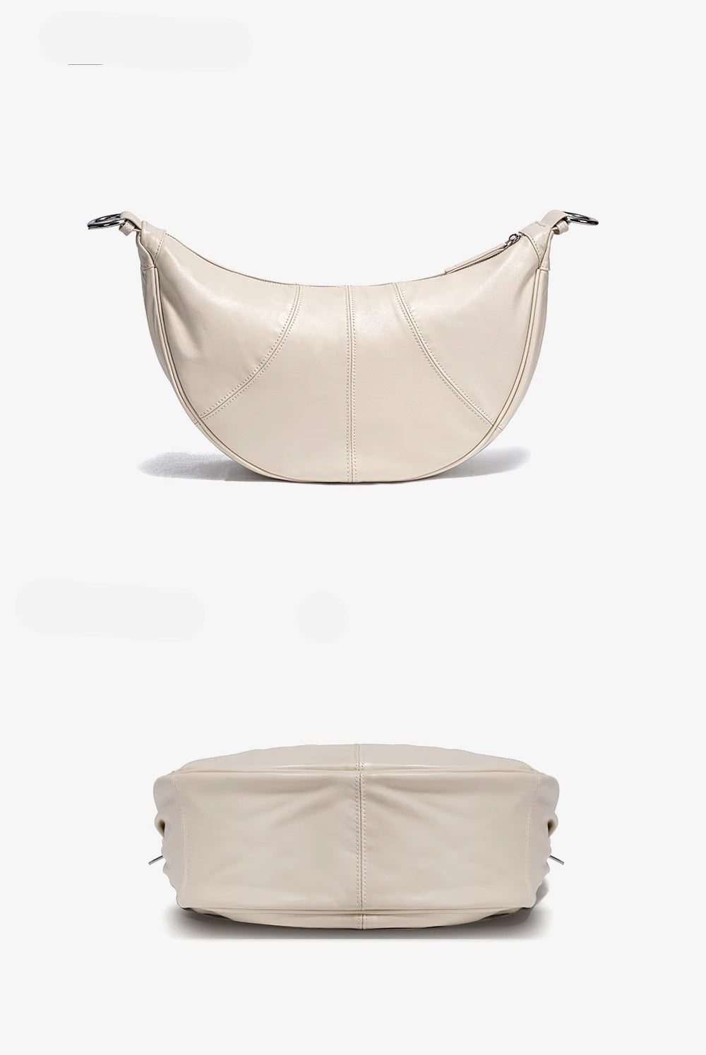 Bolsa Tote de Couro Genuíno Siena | Shoulder Bags | Cores variadas | Detalhe 4 | Vivièn