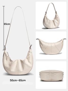 Bolsa Tote de Couro Genuíno Siena | Shoulder Bags | Cores variadas | Lateral | Vivièn