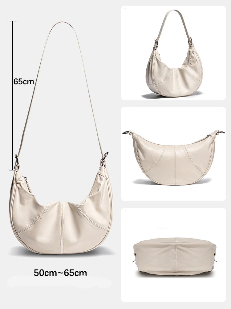 Bolsa Tote de Couro Genuíno Siena | Shoulder Bags | Cores variadas | Lateral | Vivièn